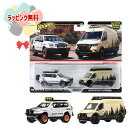 O ホットウィール (Hot Wheels) プレミアム 2パック メルセデス・ベンツ スプリンター ツアラー / '05 トヨタ ランドクルーザー プラド H...