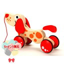 Hape ハペ E0347 ウォーク ア ロング パピー 1歳 木製 木のおもちゃ プルトイ 玩具 木 知育 室内遊び 出産祝い ギフト プレゼント 誕生日 お祝い 贈り物 ブラックフライデー クリスマス