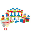 Hape ハペ E0427 つみき 100ピース 1歳 木製 木のおもちゃ玩具 知育 列車 積み木 ブロック遊び ベビー ベビー玩具 室内遊び 出産祝い ギフト...