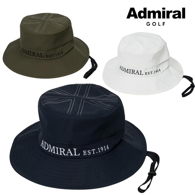  ADMIRAL GOLF アドミラルゴルフ ADMB6B06 ユニセックス ハットトラッド 帽子 