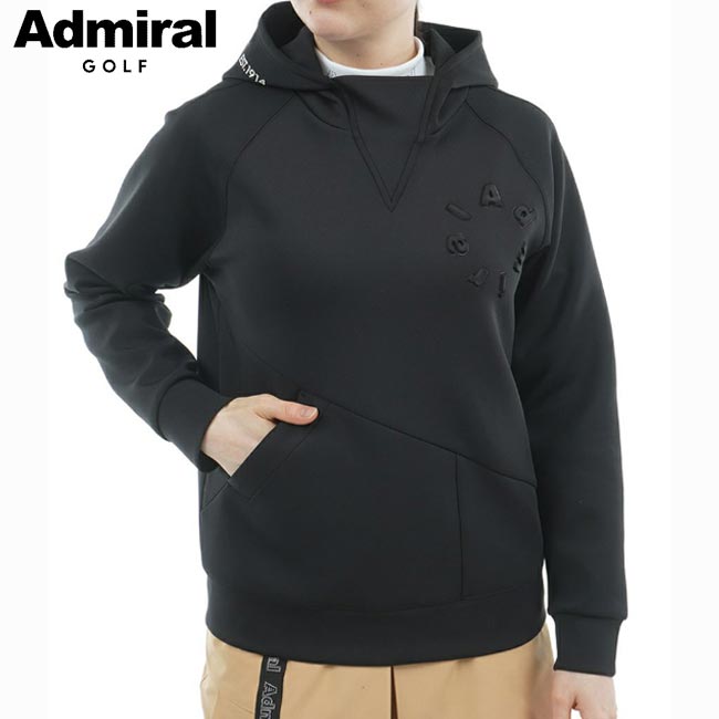 【2025年秋冬モデル】 Admiral Golf アドミラルゴルフ レディースウェア ダンボール フーディーパーカ ..