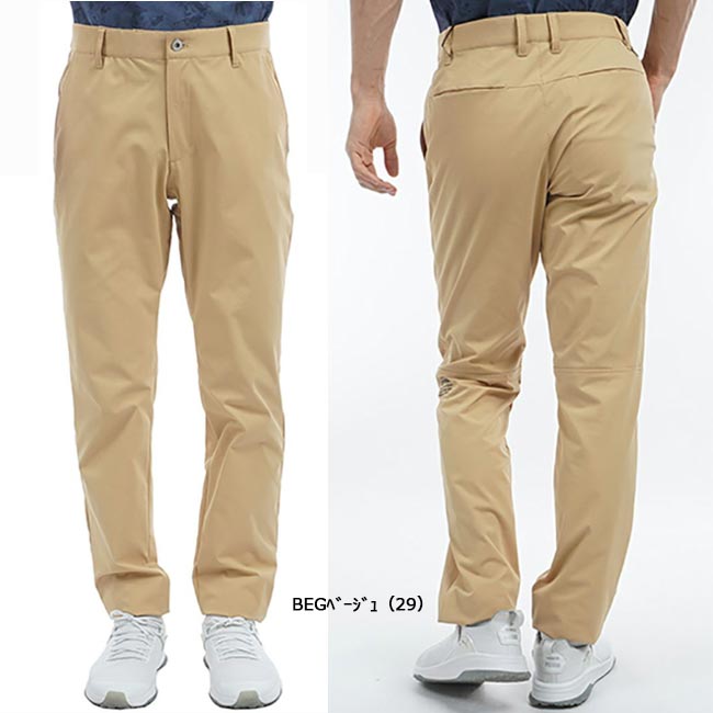 【バーゲン!30%OFF!!】 【2025年春夏モデル】 Admiral Golf アドミラルゴルフ ドライメッシュ テーパードパンツ(メンズ) ADMA540 ロングパンツ ストレッチ ゴルフウェア 紳士 大きいサイズ 3L【B-ONE-Y】