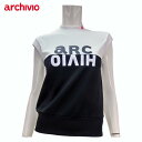 【バーゲン!30%OFF!!】【2025年春夏モデル】 archivio (アルチビオ)配色ロゴUV速乾ノースリプルオーバー(レディス) A459502 ハイネックシャツ バイカラー 吸汗速乾 UVカット ゴルフウェア 婦人服【B-ONE-Y】