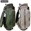 BALDO (バルド) キャディバッグ 2024 NEW CAMO JACQUARD & CROCO STAND CADDIE BAG LIMITED EDIT...