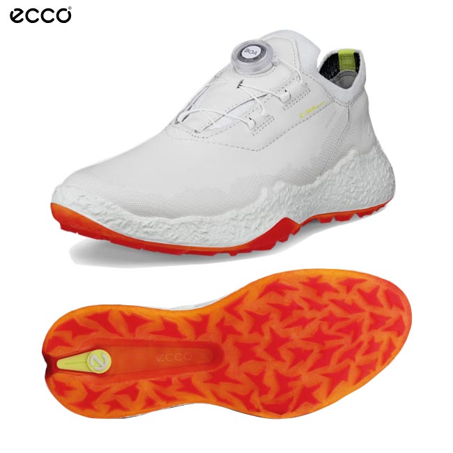 【2025年モデル】 ECCO エコー golf biom h5 hybrid women ウィメンズ レザーウォータープルーフゴルフシューズ スパイクレスシュ...