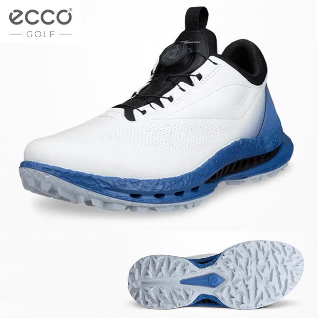 【新品】TOURSTAGE ゴルフシューズ GORE-TEX 26.5センチ 新品ECCO ゴルフ GORE-TEX スパイクレスシューズ/37(23.5) ecco ゴルフ
