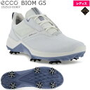 【2023年モデル】 ECCO エコー BIOM G5 LACE ソフトスパイクシューズ (レディスゴルフシューズ)　カラー：WHITE 152513-01007 【B-ONE】 その1