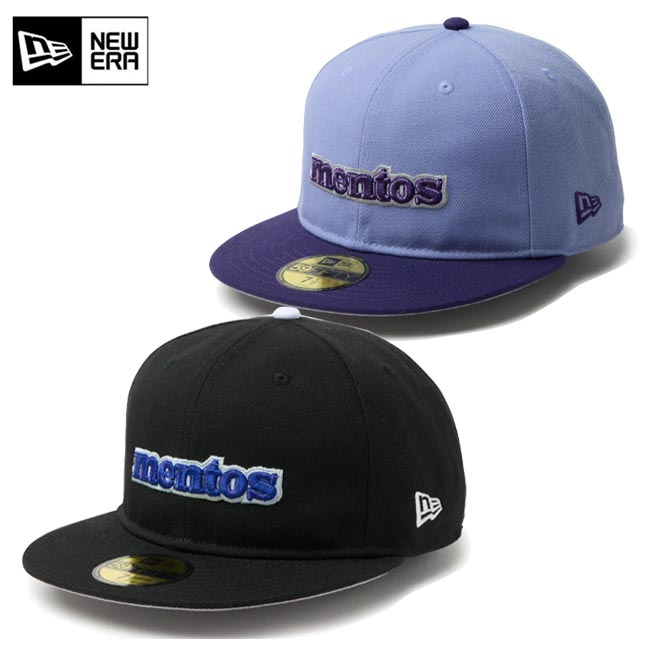 樂天商城 - NEW ERA (ニューエラ) キャップ 14863802，14863803 59FIFTY mentos メントス Soft Buckram ソフトバックラム ブラック ラベンダー/パープル 帽子 ユニセックス サイズ7 1/2(調整不可）【B-ONE-Y】