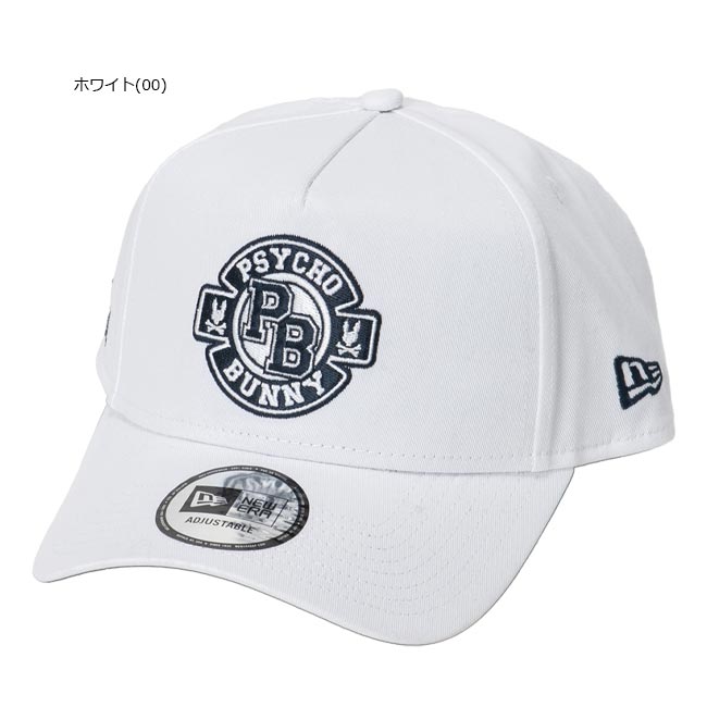 【2025年秋冬モデル】 Psycho Bunny サイコバニー キャップ NEW ERAコラボ PBMG564F ニューエラコラボゴルフキャップ 【B-ONE-Y】