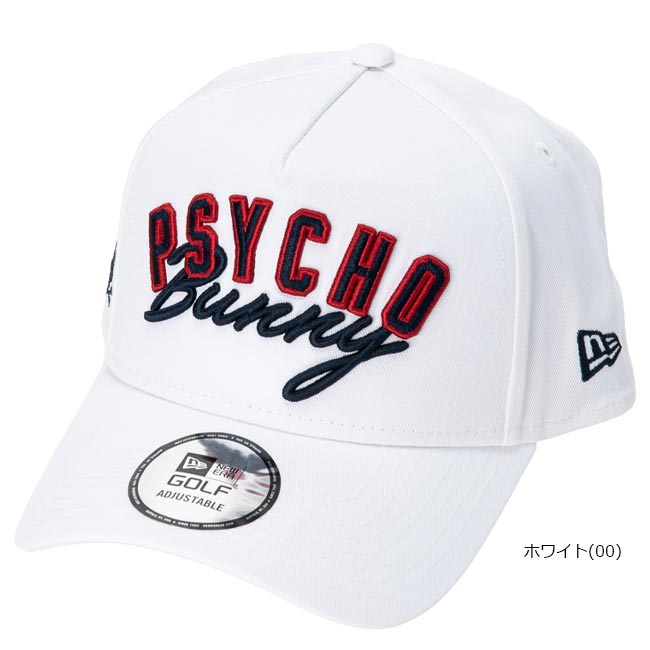 【2026年春夏モデル】 Psycho Bunny サイコバニー キャップ NEW ERAコラボ PBMG603F ニューエラコラボゴルフキャップ 【B-ONE-Y】