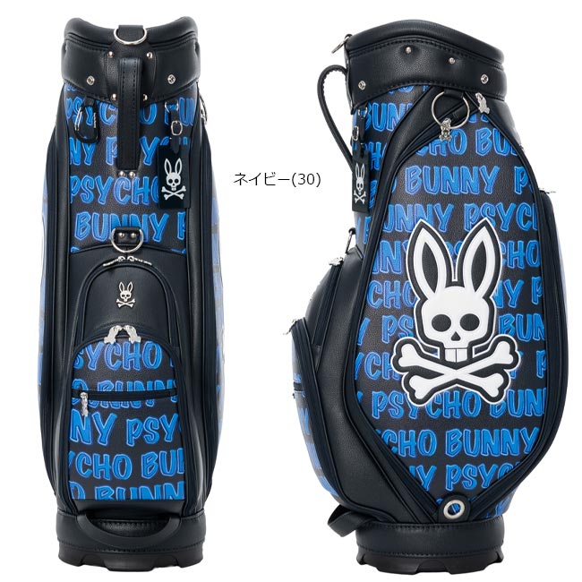 【2026年春夏モデル】 Psycho Bunny サイコバニー カートキャディバッグ EXCLUSIVE...