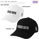 cavalluccio marino（カヴァルッチョマリーノ ）Cap Caviar & Vanilla 240-04CP002 ゴルフキャップ コットン　UNISEX 男女兼用 フリーサイズ ユニセックス カバルッチョ マリーノ【B-ONE】