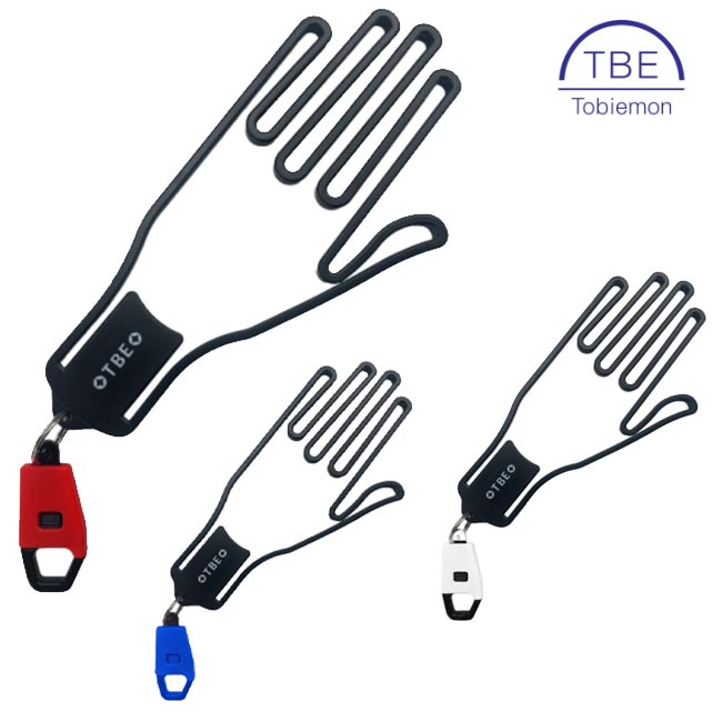 Rakuten - 【送料無料!!ポスト投函配送】 ゴルフグローブハンガー T-GH 飛衛門 TBE tobiemon グローブホルダー キャディバッグなどにワンタッチかんたん脱着可能 【B-ONE-Y】