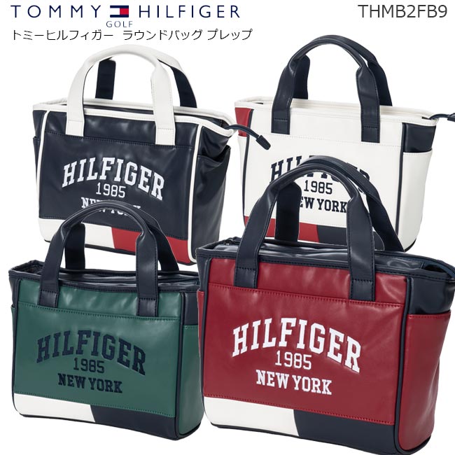 トミー ヒルフィガー TOMMY HILFIGER GOLF トミーヒルフィガーゴルフ THMG2FB9 ラウンドバッグ プレップ ポーチ ミニトート【B-ONE】