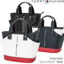 トミー ヒルフィガー 【2023年秋冬モデル】 TOMMY HILFIGER GOLF トミーヒルフィガーゴルフ THMG3FBD ラウンドバッグ FACE ポーチ ミニトート【B-ONE】