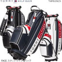 y2023Ntăfz TOMMY HILFIGER GOLF g~[qtBK[St THMG3SC5 X^hLfBobO FACE CADDIE BAG yB-ONE-Yz