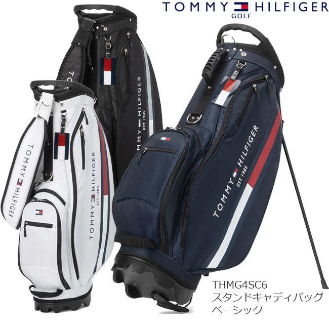 2024ǯղƥǥ TOMMY HILFIGER GOLF ȥߡҥե THMG4SC6 ɥǥХå ١å CADDIE BAG B-ONE