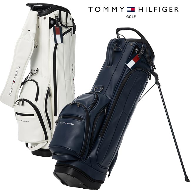 樂天商城 - 【2026年春夏モデル】 TOMMY HILFIGER GOLF トミーヒルフィガーゴルフ THMG6SC5 スタンドキャディバッグ ユースフル CADDIE BAG 【B-ONE-Y】