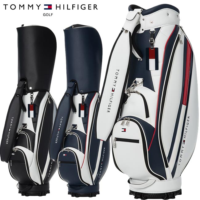 乐天商城 - 【2026年春夏モデル】 TOMMY HILFIGER GOLF トミーヒルフィガーゴルフ THMG6SC7 カートキャディバッグ ベーシック CADDIE BAG 【B-ONE-Y】