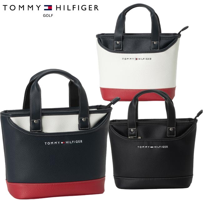 乐天商城 - 【2026年春夏モデル】 TOMMY HILFIGER GOLF トミーヒルフィガーゴルフ THMG6ST2 ラウンドバッグ FACE ポーチ ミニトート【B-ONE-Y】