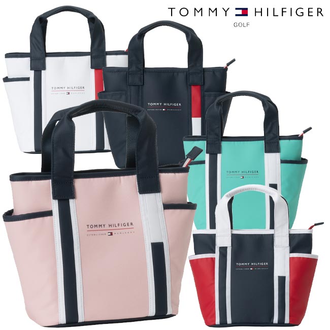 Rakuten - 【2026年春夏モデル】 TOMMY HILFIGER GOLF トミーヒルフィガーゴルフ THMG6ST9 ラウンドバッグ エッセンシャル ポーチ ミニトート【B-ONE-Y】