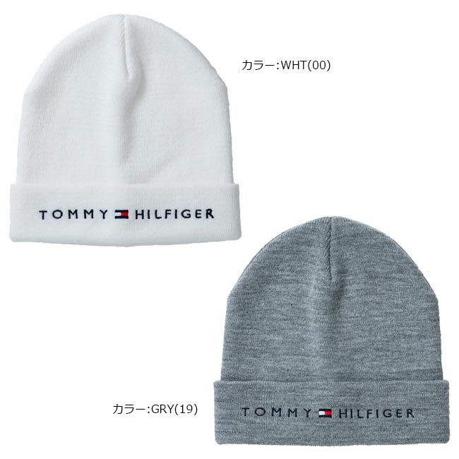 【追跡可能メール便対応可能!!】TOMMY HILFIGER GOLF (トミー ヒルフィガー ゴルフ) THMB007F BASIC BEANIE ベーシックビーニー ニットキャップ　ニット帽 【秋冬モデル】 【B-ONE】