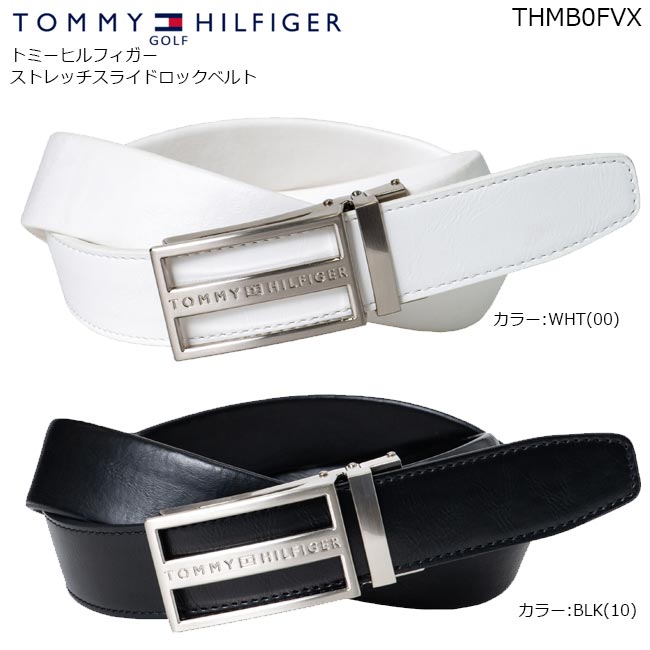 TOMMY HILFIGER GOLF (トミー ヒルフィガー ゴルフ) THMB0FVX ストレッチスライドロックベルト STRETCH SLIDE LOCK BELT 【B-ONE】