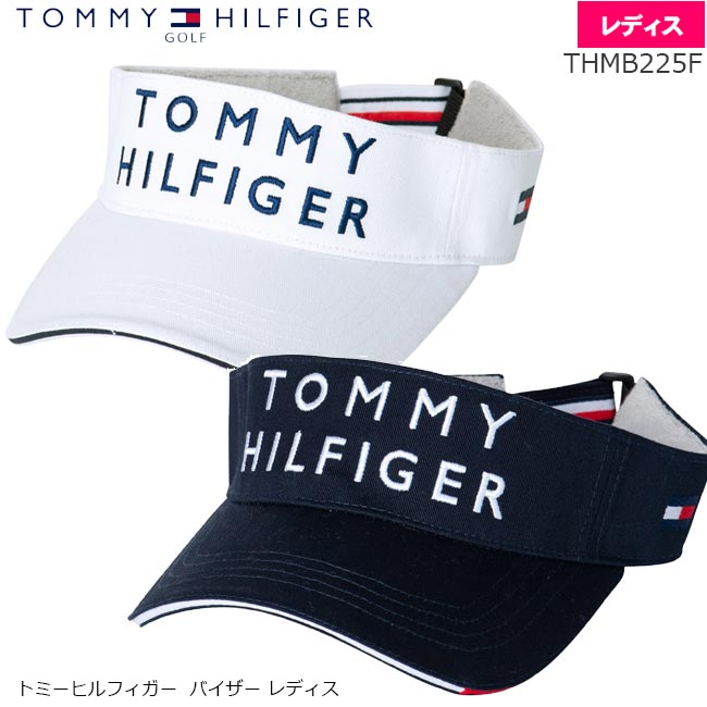 TOMMY HILFIGER GOLF (トミー ヒルフィガー) レディスバイザー THMB225F VISOR レディースパイザー【B-ONE】