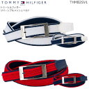 TOMMY HILFIGER GOLF (トミー ヒルフィガー ゴルフ) THMB2SV1 リバーシブルメッシュベルト BELT 【B-ONE】