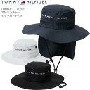 TOMMY HILFIGER GOLF (トミー ヒルフィガー ゴルフ) THMB3F11 ハット アドベンチャーネックガード付き 【B-ONE】