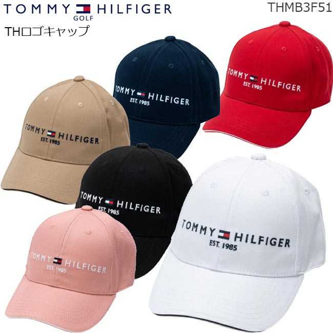 TOMMY HILFIGER GOLF (トミー ヒルフィガー ゴルフ) THMB3F51 THロゴ キャップ 【B-ONE-Y】