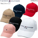 【2023年秋冬モデル】TOMMY HILFIGER GOLF (トミー ヒルフィガー ゴルフ) THMB3F51 THロゴ キャップ 【B-ONE】