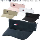 【2024年春夏モデル】TOMMY HILFIGER GOLF (トミー ヒルフィガー ゴルフ) THMB4S22 バイザー フラッグ 【B-ONE】