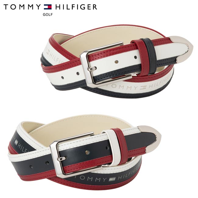 【2025年秋冬モデル】 TOMMY HILFIGER GOLF (トミー ヒルフィガー ゴルフ) ベルト ロゴ THMB5FV1 BELT 【B-ONE-Y】