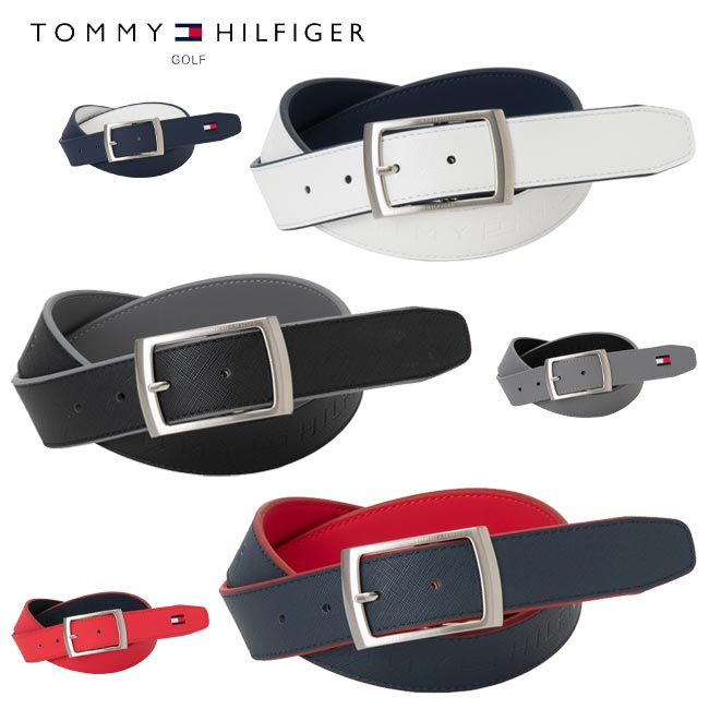 【2025年秋冬モデル】 TOMMY HILFIGER GOLF (トミー ヒルフィガー ゴルフ) ベルト リバーシブル THMB5FV2 BELT 【B-ONE-Y】