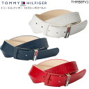 TOMMY HILFIGER GOLF (g~[ qtBK[ St) SG{Xxg THMB8FV1 LOGO EMBOSSED BELT yB-ONE-Yz