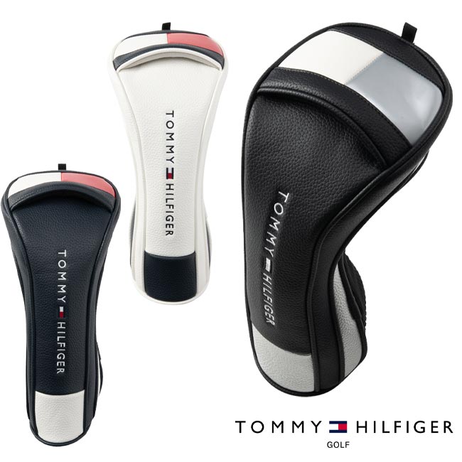 Rakuten - 【2026年春夏モデル】 TOMMY HILFIGER GOLF トミーヒルフィガーゴルフ THMG6SHA ドライバー用ヘッドカバー FACE 【B-ONE-Y】