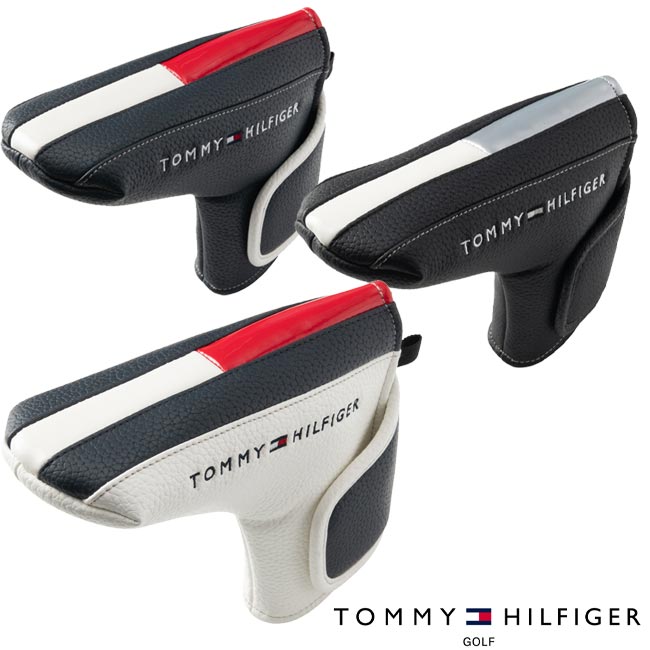 Putter. - 【2026年春夏モデル】 TOMMY HILFIGER GOLF トミーヒルフィガーゴルフ THMG6SHD パターカバー ブレード用 FACE 【B-ONE-Y】