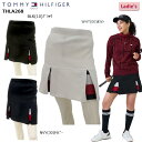 【バーゲン!30%OFF!!】 【2022年秋冬モデル】 TOMMY HILFIGER GOLF トミーヒルフィガー ボックスプリーツ ニットスカート THLA268 【B-ONE】