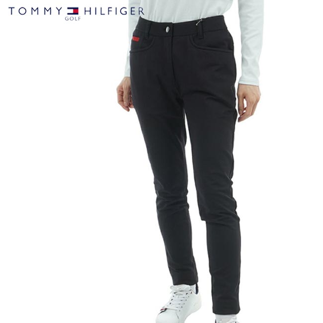 【2025年秋冬モデル】 TOMMY HILFIGER GOLF トミーヒルフィガー レディス 裏フリ-ス ロングパンツ 裏起..