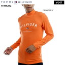 【バーゲン!30%OFF!!】【秋冬モデル】 TOMMY HILFIGER GOLF トミーヒルフィガーゴルフ　ロゴ ハイネック 長袖シャツ（メンズ) THMA282 【B-ONE】