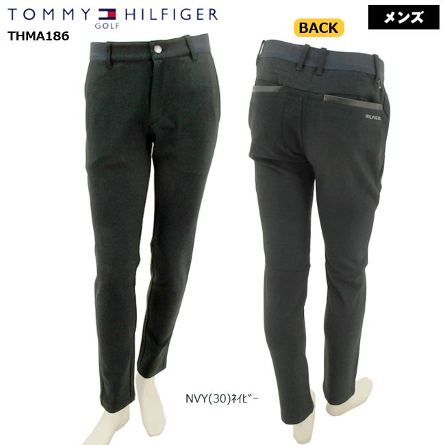 【秋冬モデル】 TOMMY HILFIGER GOLF トミー ヒルフィガー ゴルフ メランジ テーパードパンツ（メンズ)　THMA186 【大特価!お買い得!!】 【B-ONE】