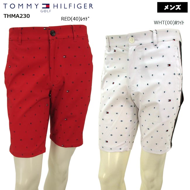 楽天ゴルフショップB-ONE【バーゲン!30％OFF!!】【春夏モデル】 TOMMY HILFIGER GOLF トミー ヒルフィガー ゴルフ 総柄プリントショートパンツ（メンズ）　THMA230 【大特価!お買い得!!】【B-ONE】