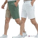 【バーゲン!30%OFF!!】 【2025年春夏モデル】 TOMMY HILFIGER GOLF トミー ヒルフィガー ゴルフ リラックス カーゴショートパンツ(メンズ) THMA508 紳士 ゴルフウェア 短パン カジュアル ストレッチ 【B-ONE-Y】