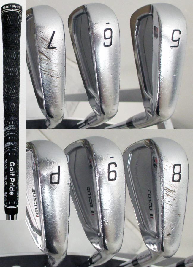 【特選中古クラブ!!】 BRIDGESTONE (ブリヂストン) TOUR B 201CBアイアン (2020年モデル) #5-PW 計6本セット NS PRO 950GH Sシャフト (OK-9263) 【中古】【USED IRON】【B-ONE】