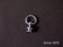 シルバーウォレットリング【シルバー925/シルバー 925/Silver925/Silver 925/財布/ウォレットチェーン/ウォレットロープ/バイカーズウォ...