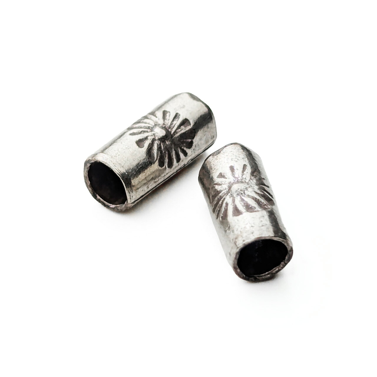 シルバービーズ 花火タイプ 2個売り【Silver925/Silver 925/シルバー925/シルバー 925/メタルビーズ/手芸用品/材料/ハンドメイド/ブレスレット/ネックレス/ストラップ/自作アクセサリー/材料/手芸/メンズ/レディース】