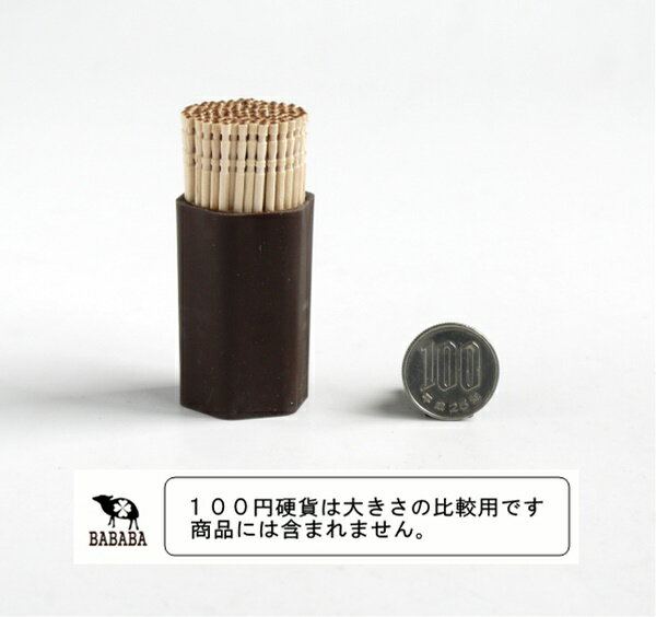 爪楊枝（つまようじ） 約120本×3個 ケース付 (100円ショップ 100円均一 100均一 100均)