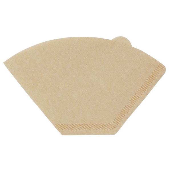コーヒーフィルター ブラウン 1~2杯用 90枚入 (100円ショップ 100円均一 100均一 100均)