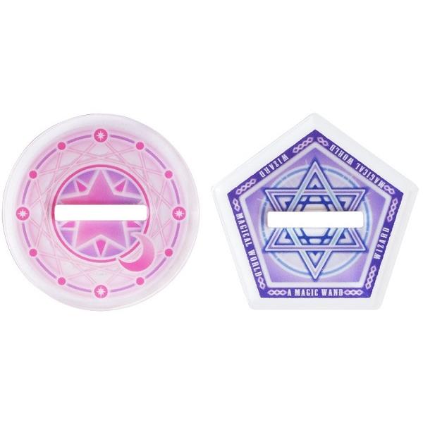 アクリルデコレーション台座 魔法陣 ［色柄指定不可］ (100円ショップ 100円均一 100均一 100均)